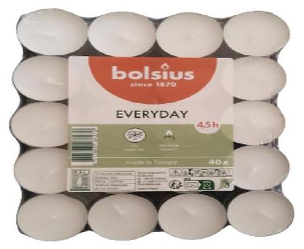Teelichter 40x Packung