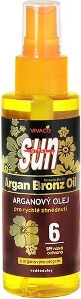 Sonnenöl mit BIO-Arganöl LSF 6 SUN VITAL 100 ml