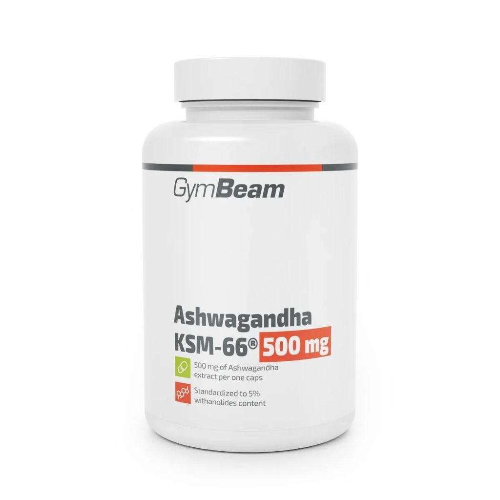 GymBeam - Ashwagandha KSM-66® 500mg 90 Kapseln Produktbild 