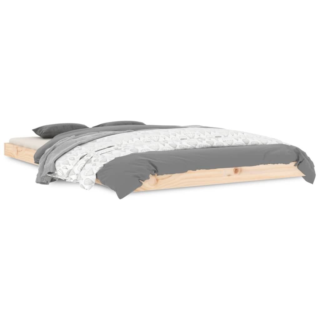 "im Sonderangebot"Massivholzbett - CLORIS - Doppelbett - Robust und langlebig - 120x190 cm - Einfache Montage - Kiefer - NeuMöbel5575517