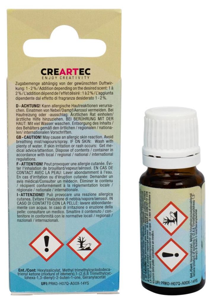 CREARTEC Kerzenduftöl - Rose - 10ml