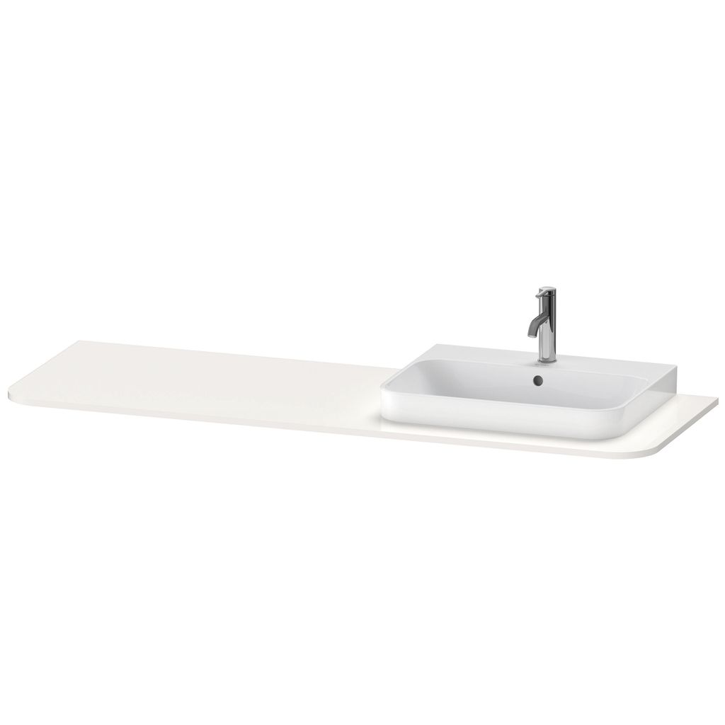 Duravit Happy D.2 Plus Konsole, 1600x550 mm, 1 Auschnitt rechts, für den Waschtischunterbau HP4944, HP4963, HP4973, HP031HR2222