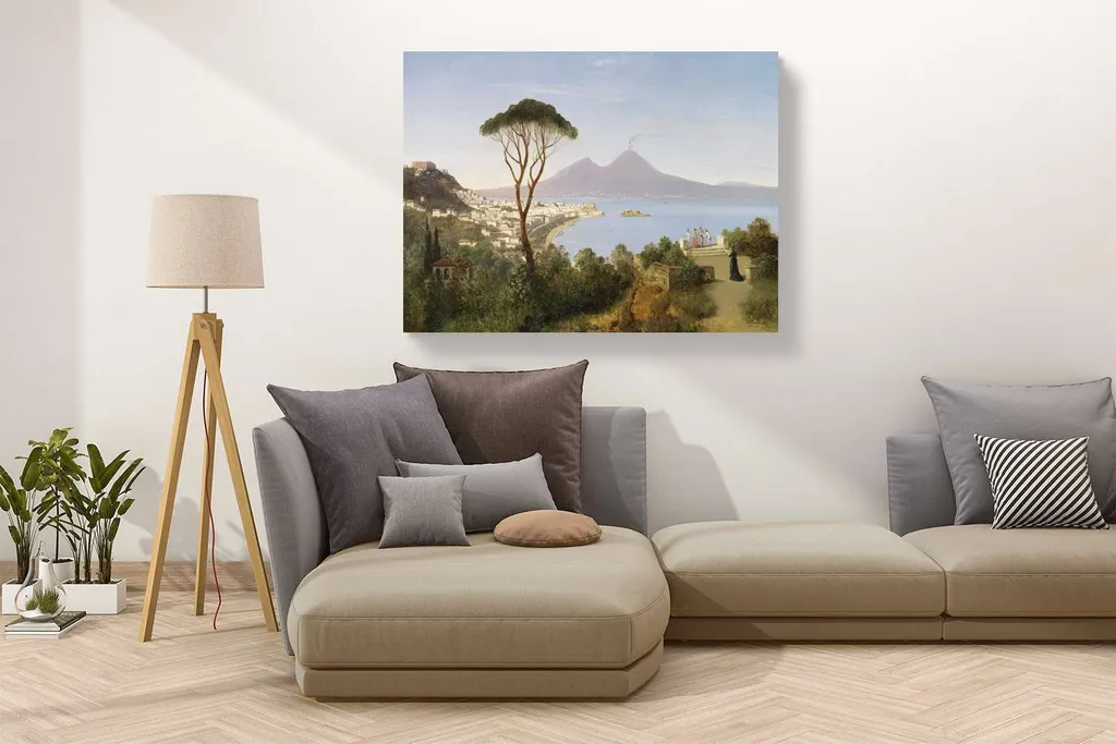 Toile Paysage Posillipo 120x90 cm - Impression Qualité Galerie d'Art - 2