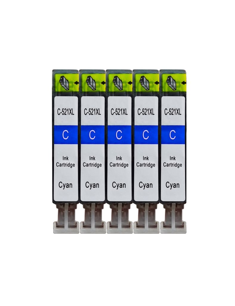 Canon PIXMA für Chips XXL Druckerpatronen 4er, 5er, 6er Set, 20 ml