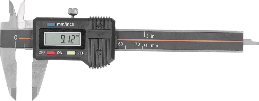 Pied à coulisse numérique 150mm en acier inox haute précision LCD