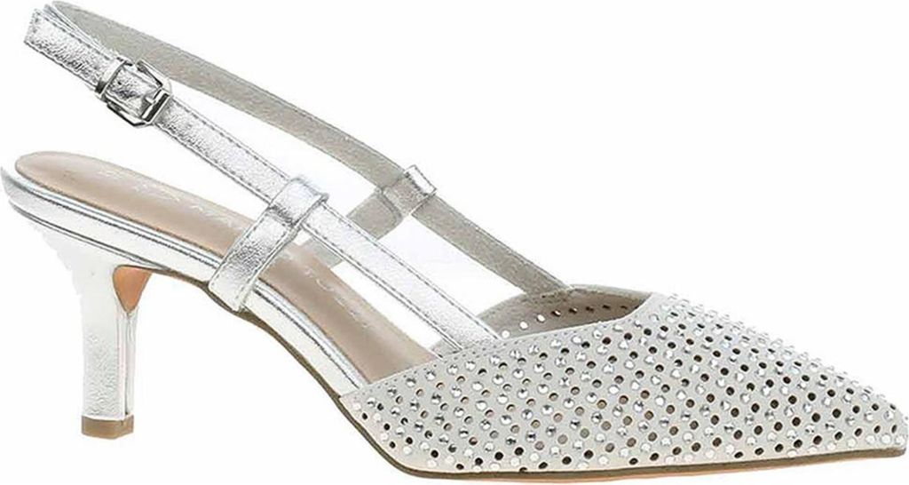 Marco Tozzi Damen Kleid Schuhe 2-29667-46 Silber 38