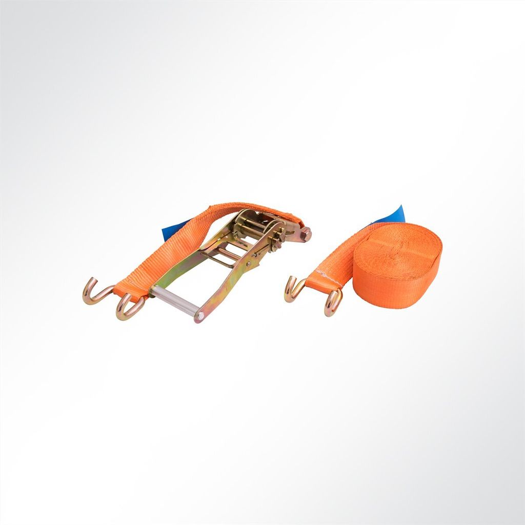 Lysel Ratschengurt Zurrgurt Spanngurt 2-teilig 8,5 m orange 5000kg