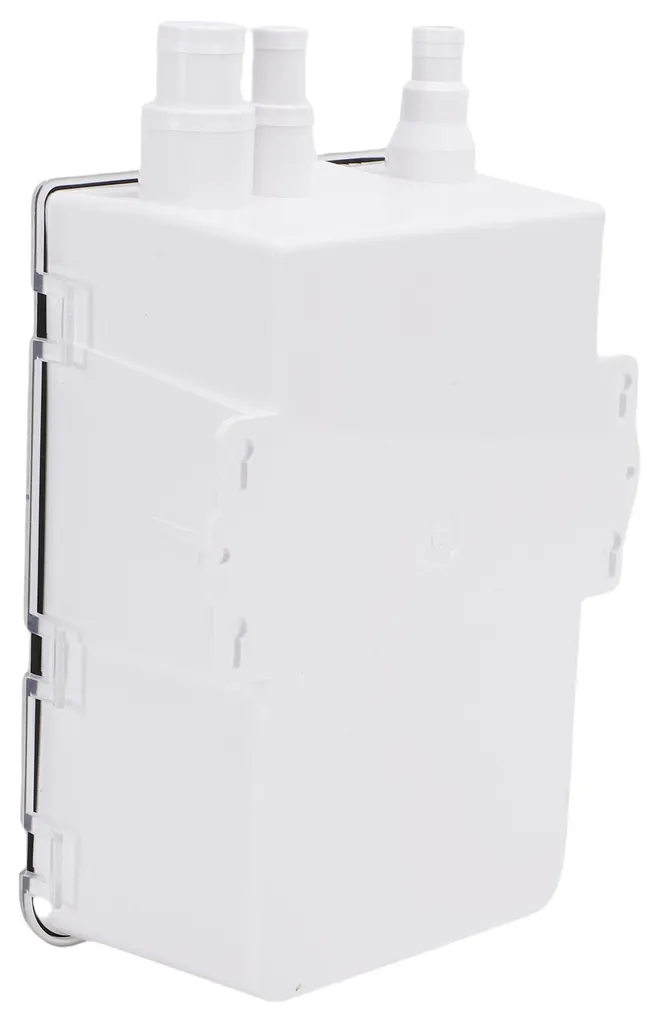 Pompe de Douche 12V 600 GPH à Raccords Multiples - Boîtier Compact et Robuste - 16