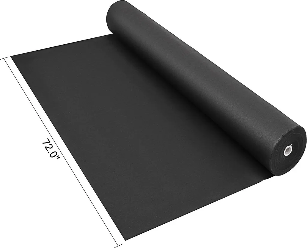 Film paysager noir 6x300 pieds haute densité installation facile