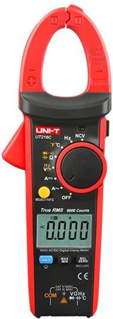 Pince ampèremétrique numérique UNI-T UT216C pour courant AC DC - 2