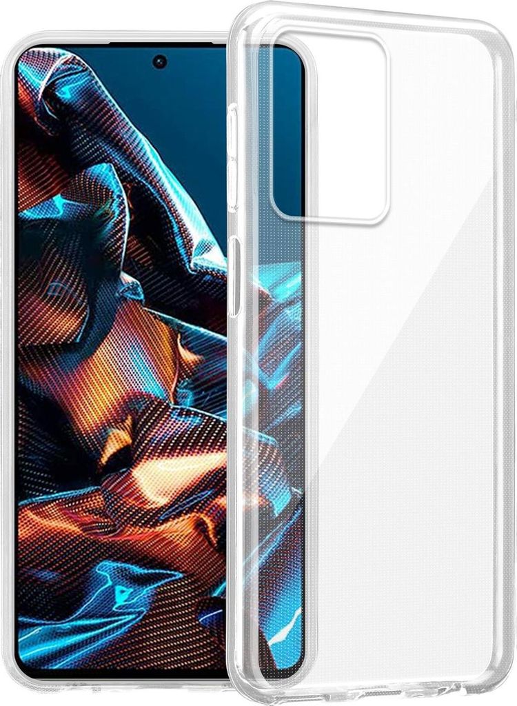 Cadorabo Hülle für Xiaomi Poco X5 Pro / RedMi Note 12 Pro 5G Hülle Silikon Handyhülle Case Cover aus [Nie vergilben Technologie], Kratzfeste un...