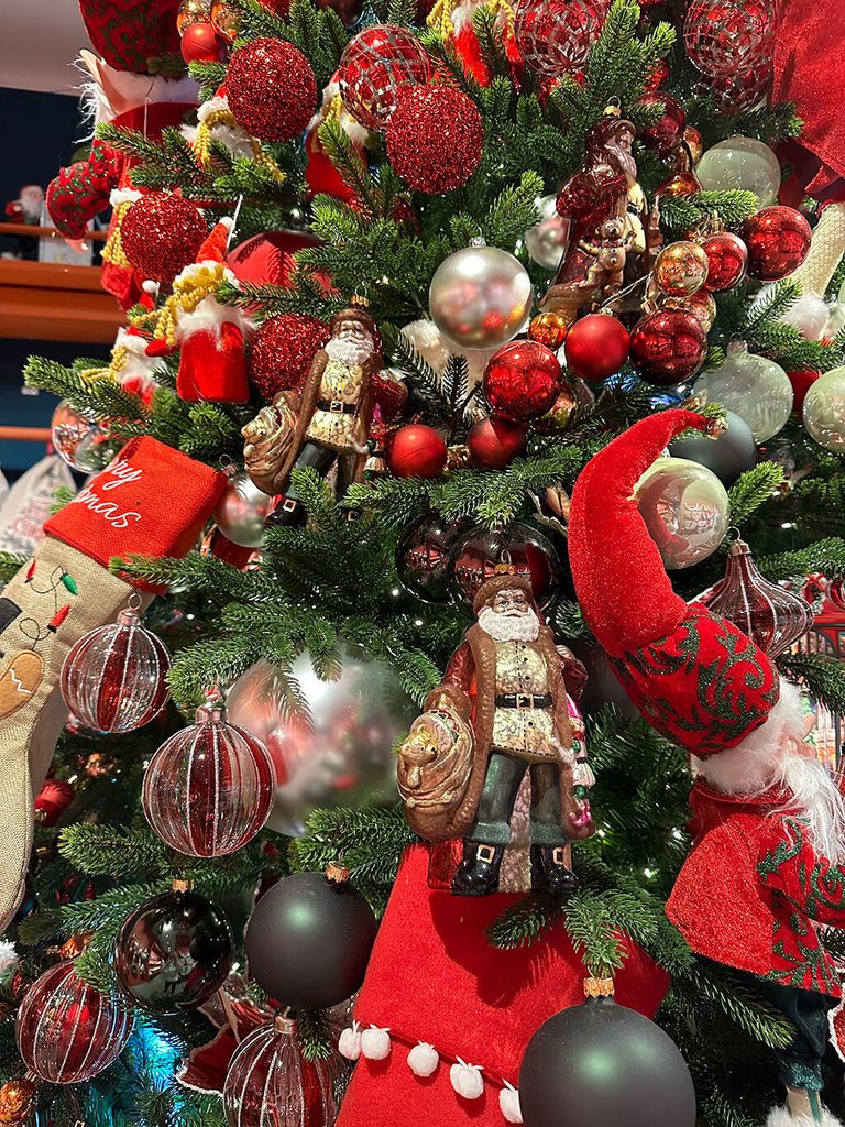 20 Christbaumkugeln GLAS 6cm, Farbe:silber glanz / matt Produktbild 5