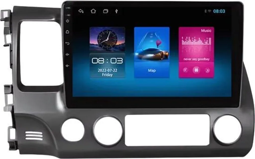 Navigation GPS et Bluetooth pour Honda Civic 2006-2011 - Android série S