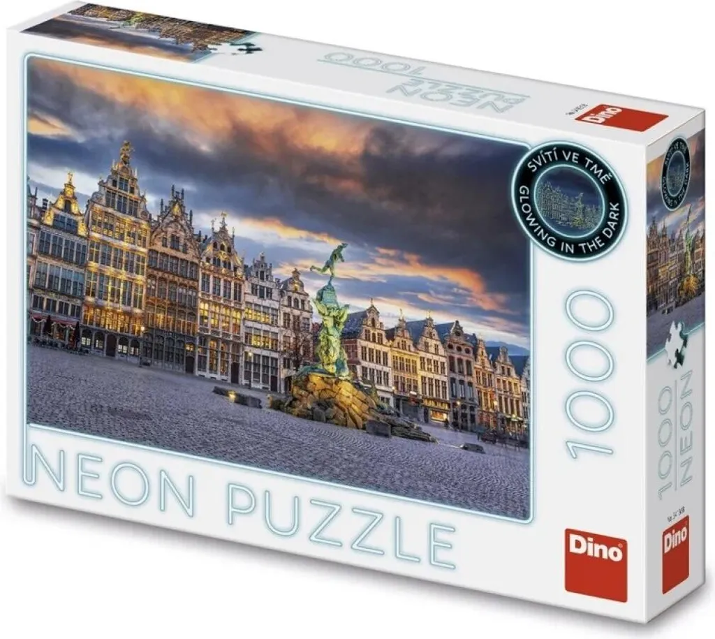 Puzzle 1000 pièces pour amateurs de paysages urbains - Tempête à Anvers