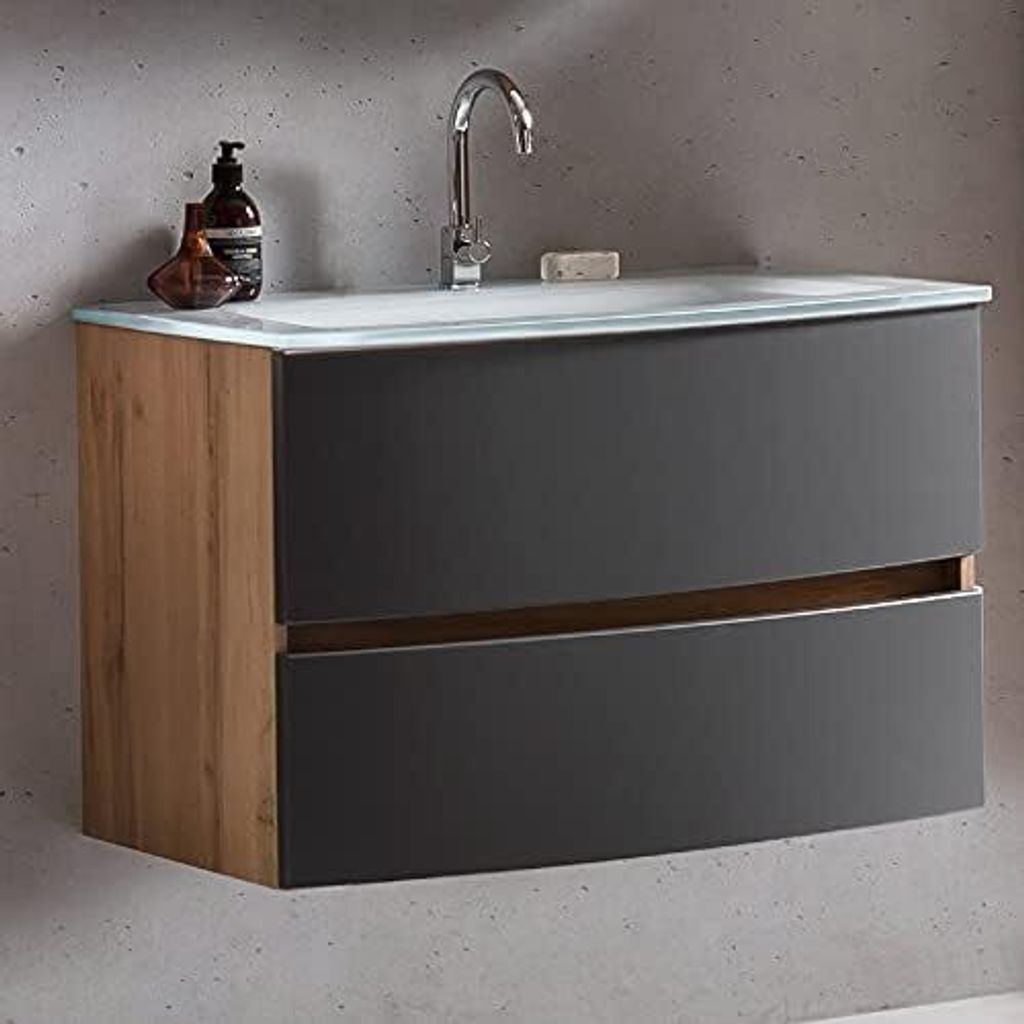 Waschbeckenunterschrank mit Waschbecken KOPENHAGEN