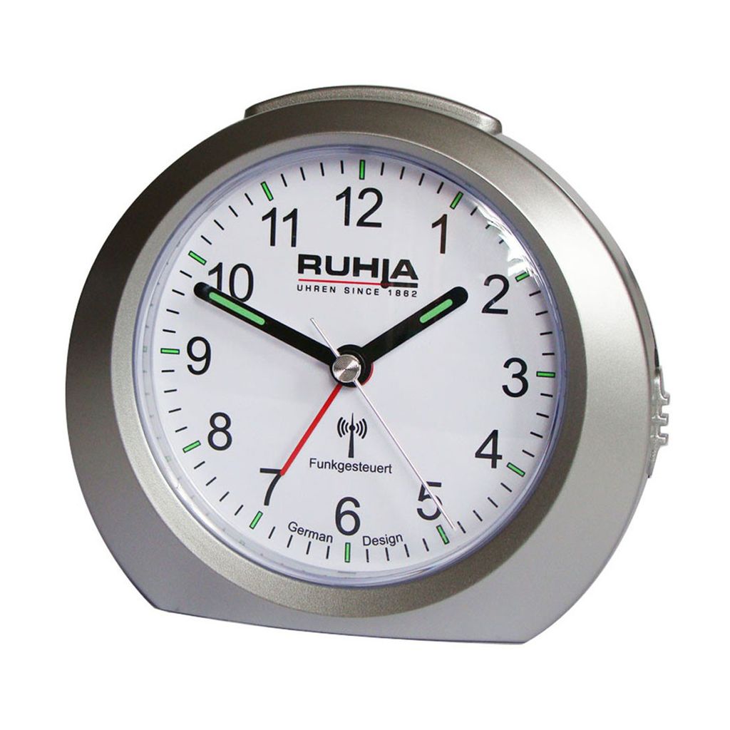 UMR RUHLA Funkwecker 258-2, analog, mit Licht, Crescendo, Produktbild 