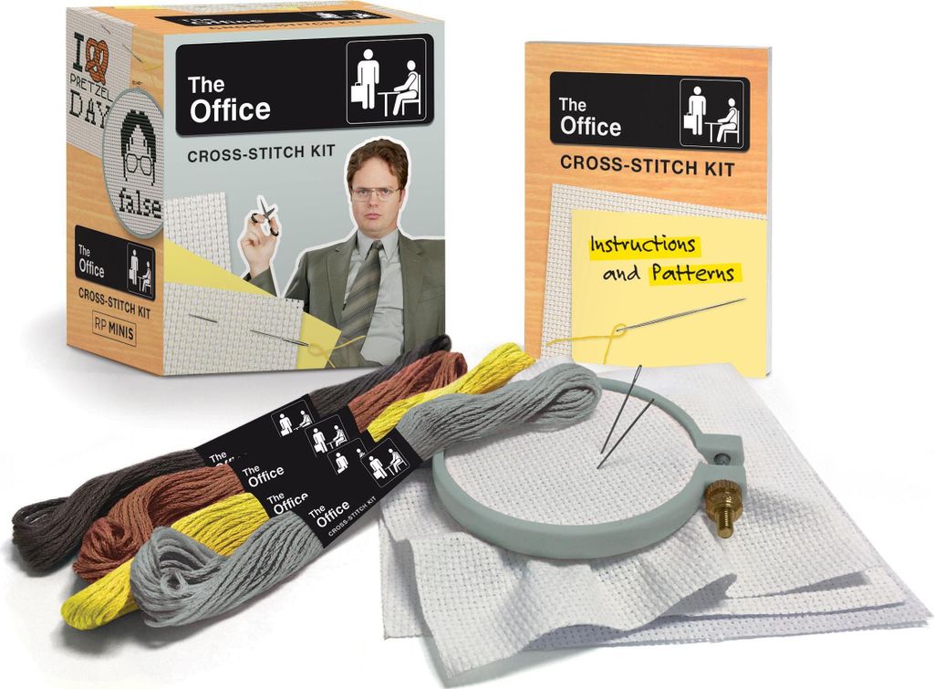 Running Press: Office Cross-Stitch Kit