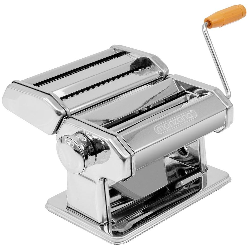 MONZANA® Nudelmaschine Edelstahl manuell verschiedene Produktbild 