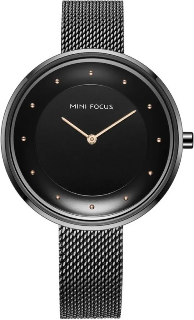 Montre bracelet femme analogique Mini Focus Sarah en acier argenté
