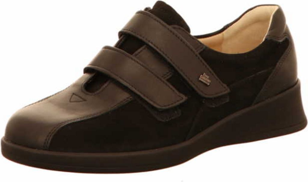 Finn Comfort Damen Schnürschuhe sportlich schwarz Gr. 41/2
