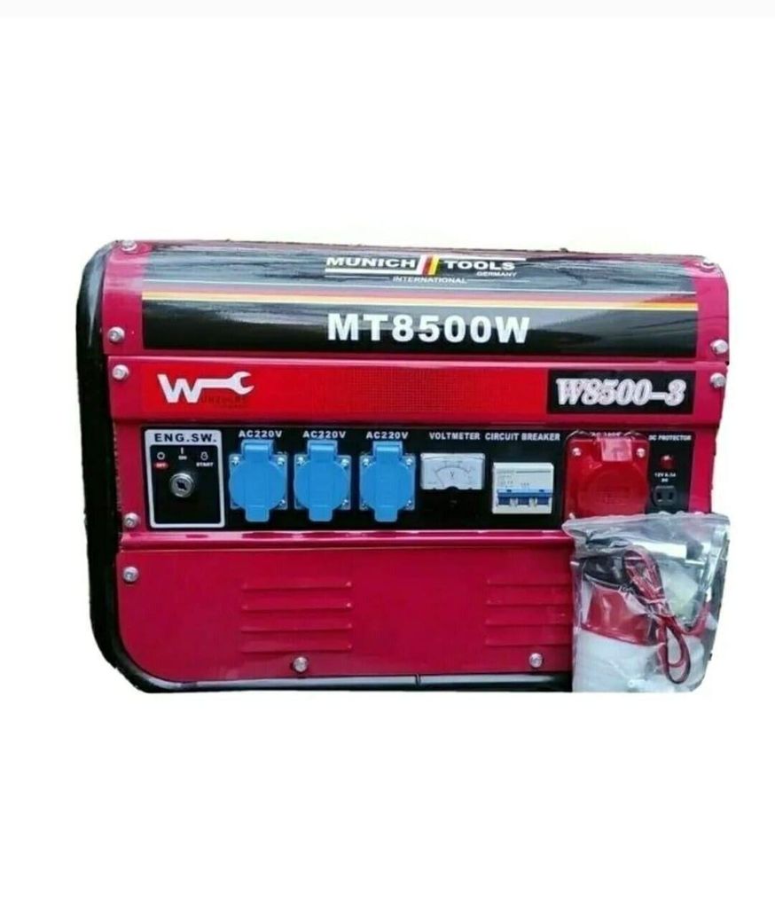 Stromerzeuger MT8500W 4-Takt 7,5 PS Generator Benzin AVR Produktbild 