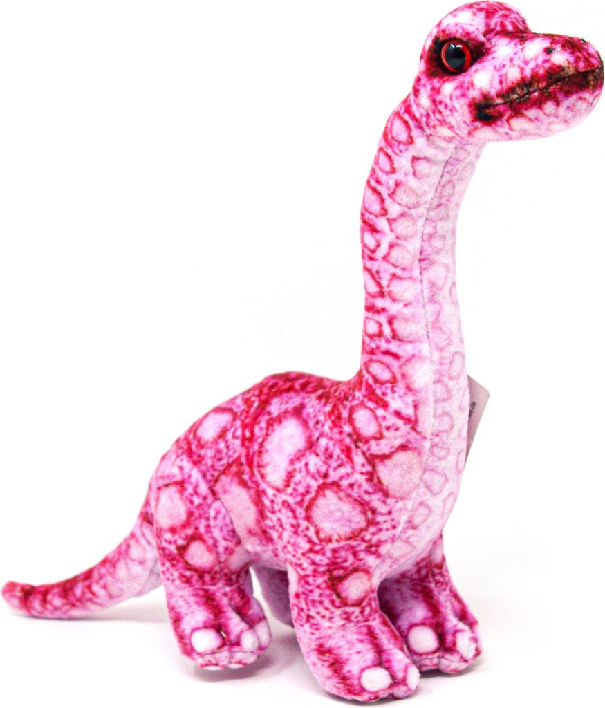 Cornelissen - Kuscheltier - Brachiosaurus pink - 23 cm