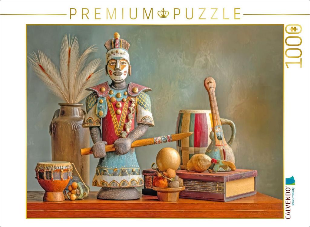 CALVENDO Puzzle Afrikanische Stillleben | 1000 Teile Lege-Größe 64x48cm Foto-Puzzle für glückliche Stunden