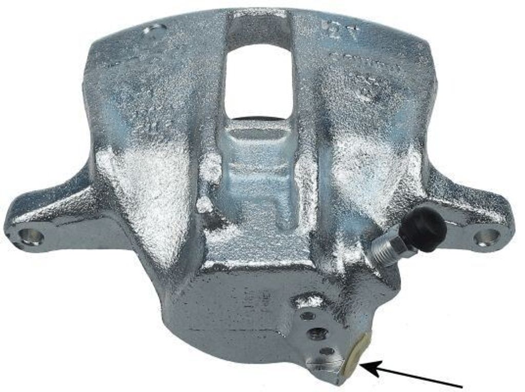 TEXTAR Bremssattel für VW GOLF III (1H1) Ø54mm Grau 38069600