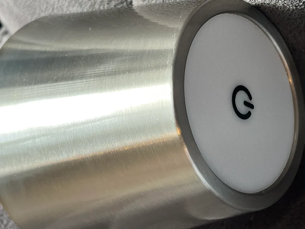 Lampada Ricaricabile Professionale Warmpi - LED Argento IP54 - 3
