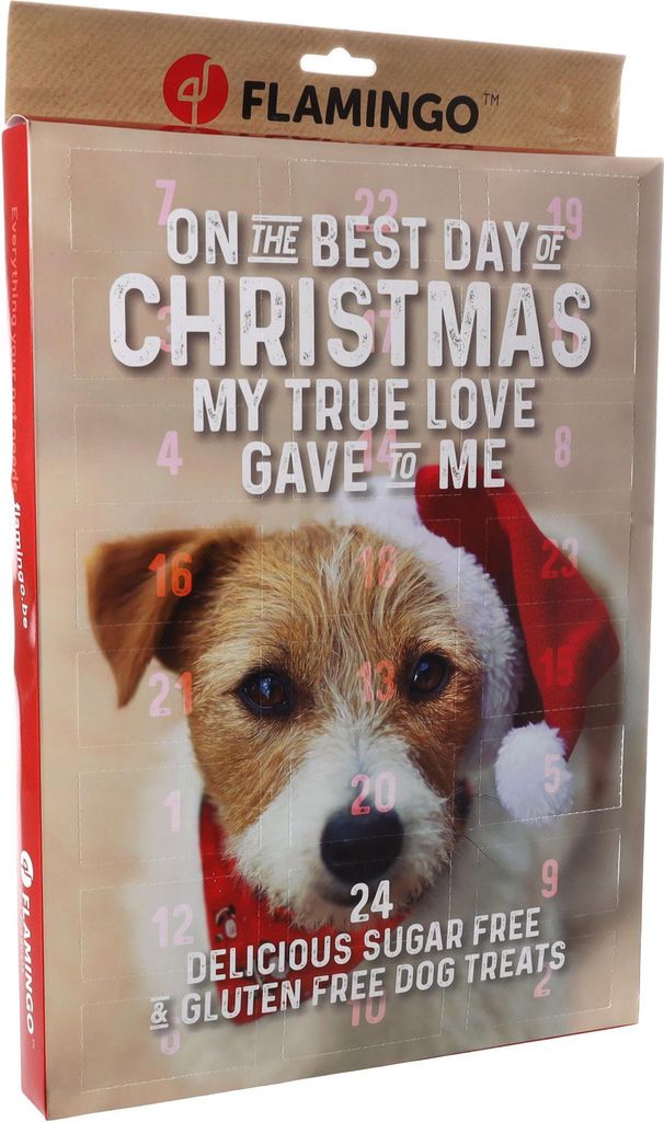 Flamingo Adventskalender für Hunde 295 g