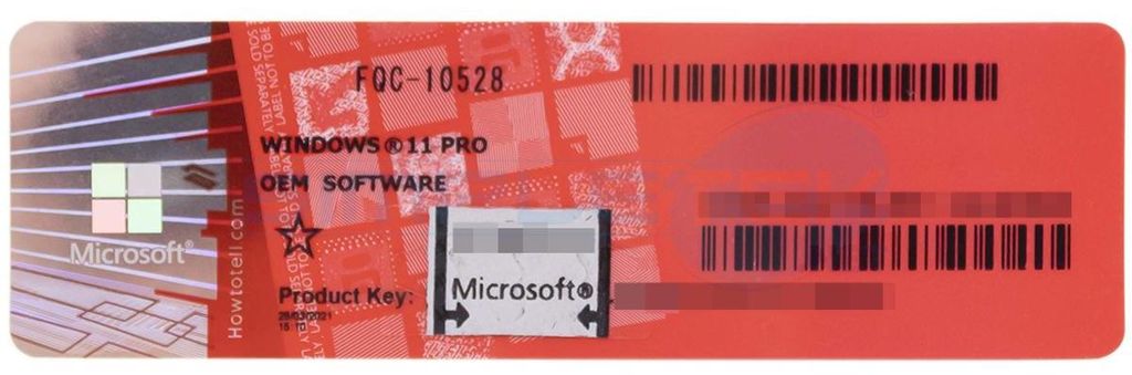 Windows 11 Pro Oem Coa Licenza Originale Professional Immagine del prodotto 