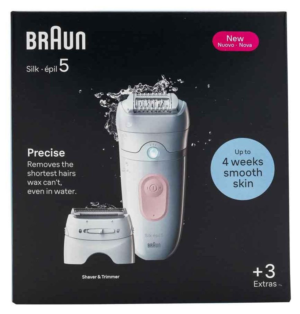 Braun Silk-épil 5, model 5-030, epileerapparaat met 28 Productafbeelding 