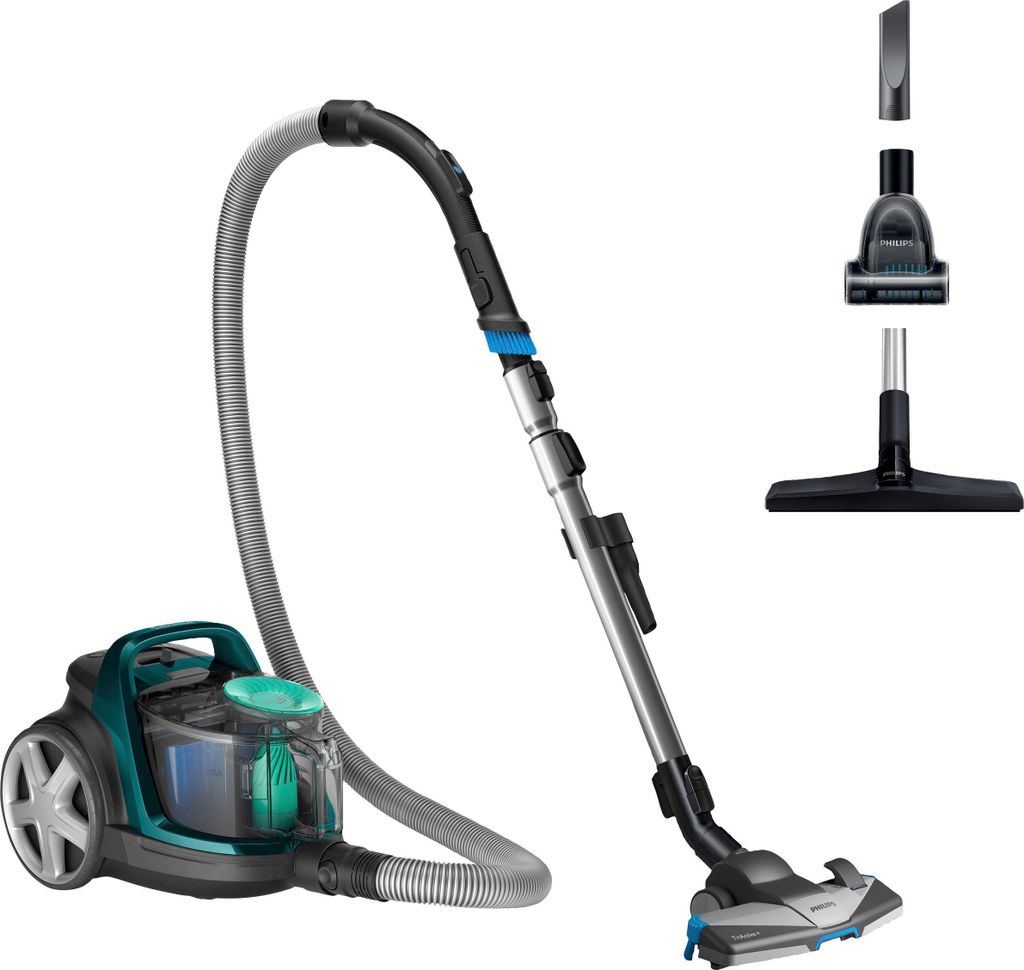 Aspirateur sans sac 76db vert - Philips - FC 9555/09 - Image du produit 