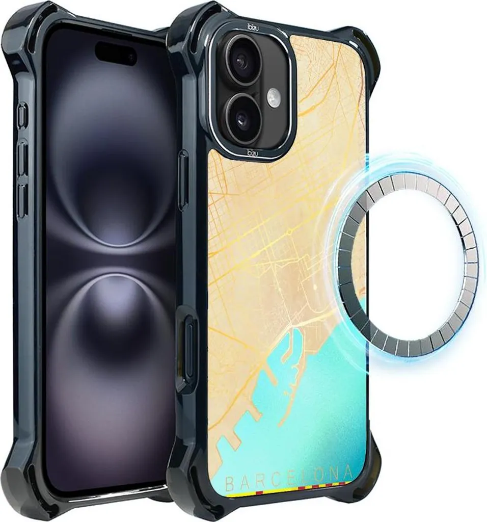 IBIZU DropGuard Ultra iPhone 16 Plus MagSafe - Mappe Barcellona