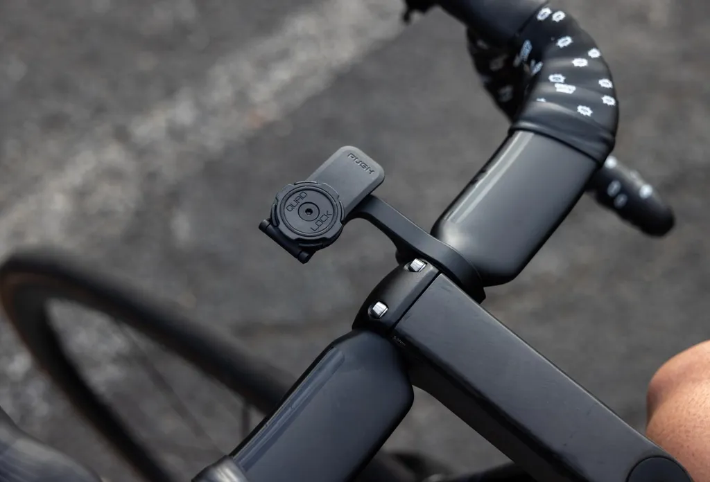 Support GPS Vélo Quad Lock Out Front Mount Pro V2 pour Guidon 31.8mm - 2