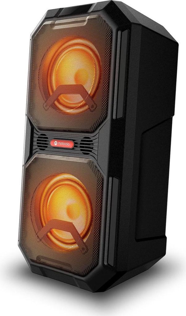 Motorola Sound Bluetooth Lautsprecher ROKR 820 80W Kabellos LED-Leuchten True Wireless Technology inkl. Karaoke-Mikrofon bis zu 20 Stunden Spielzei...