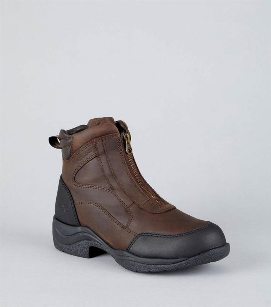 Premier Equine Vinci Waterproof Zip Damenstiefel Braun EU 38 Damen Braun EU 38