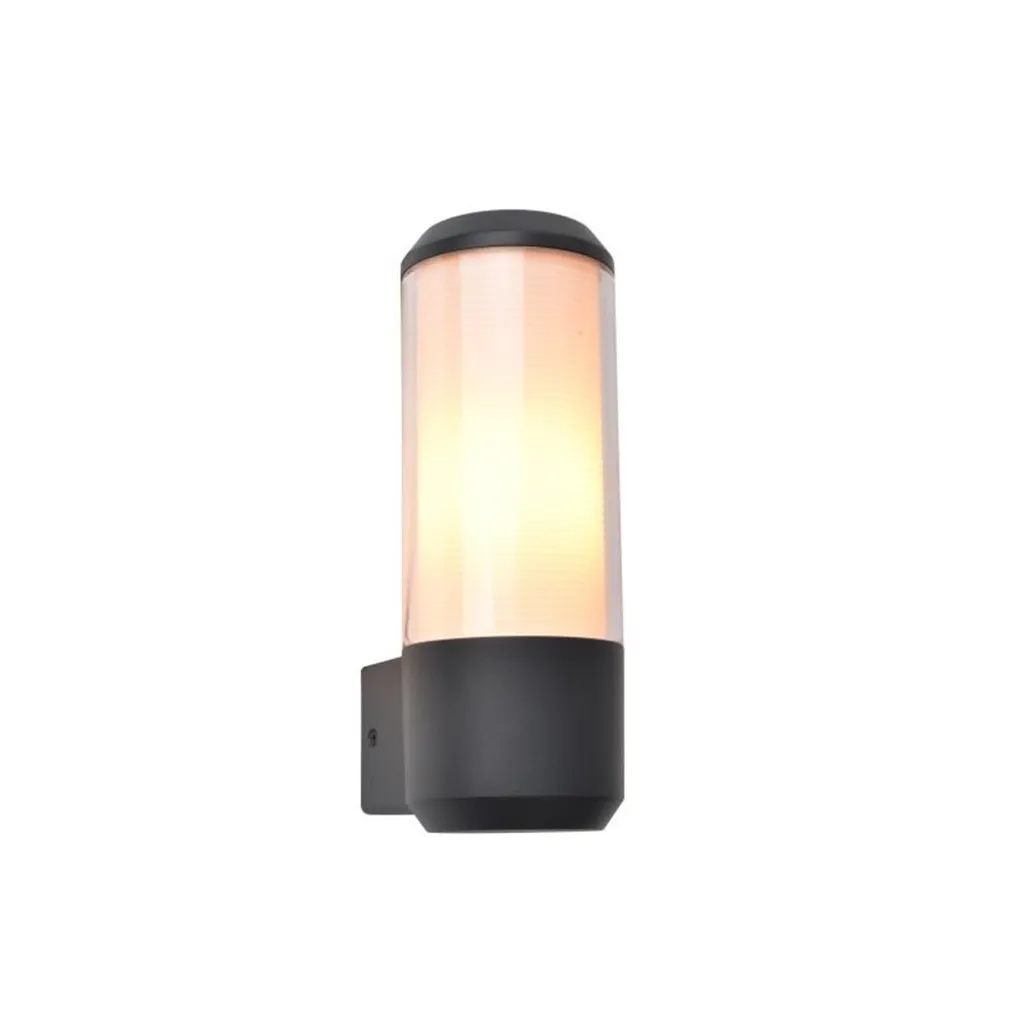 Applique Murale Extérieure Grise Lutec HEROS Luminaire Jardin Design