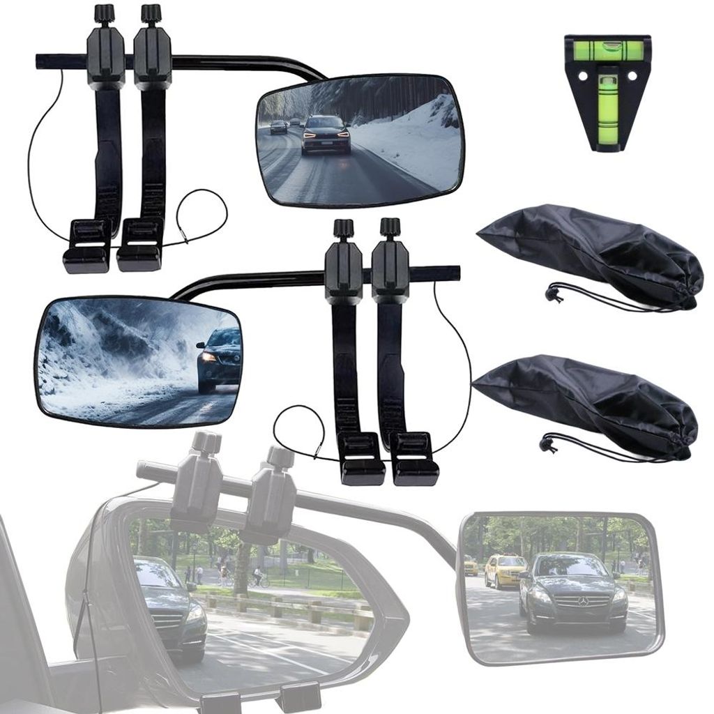 Miroir de caravane Mucola 120×190mm, jeu de 2 miroirs Image du produit 