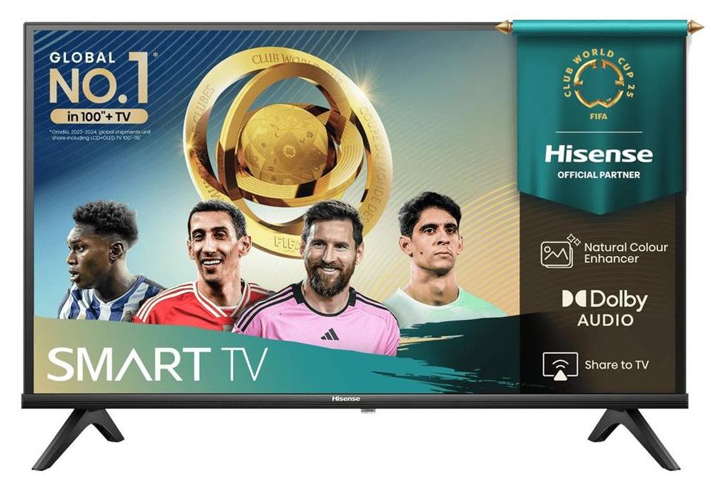 Hisense 40" A4Q, Full HD 1920x1080, DLED, HDR, HLG, DTS HD, Zdjęcie produktu 