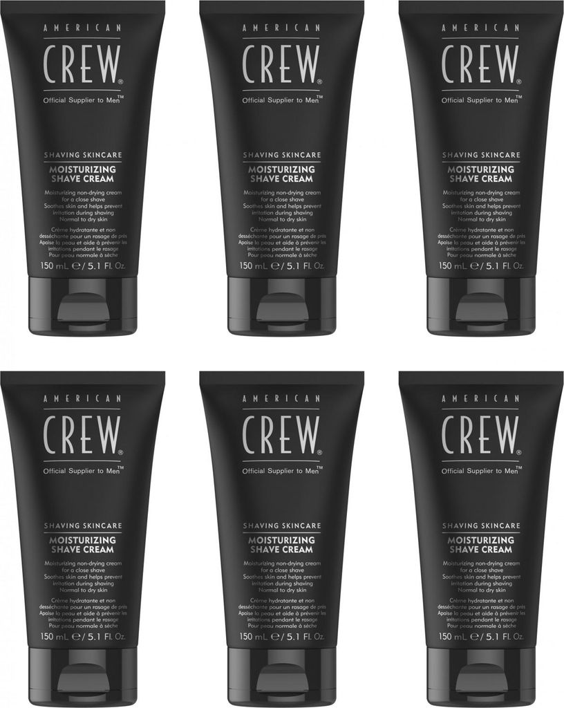 Shaving Skincare Moisturizing Shave Cream 6x150 ml