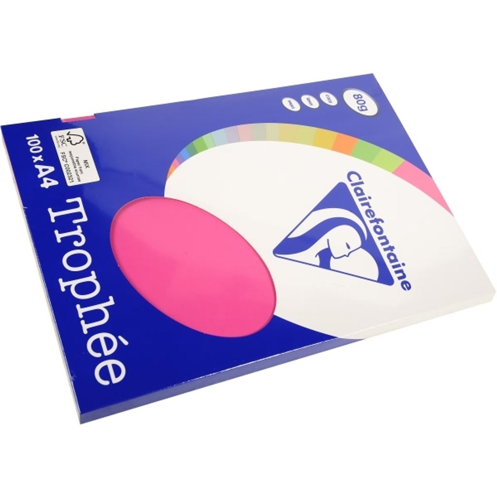 Clairefontaine CLAIRALFA PPP A4 80G 100BL EOSIN