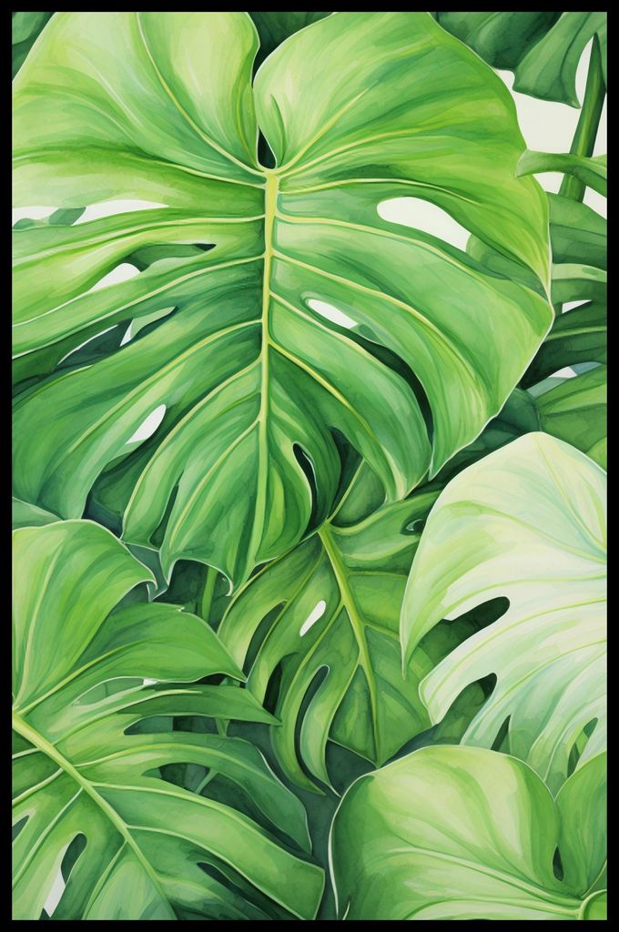 Plakat 56,6x86,4cm Geheimnisse der Blätter