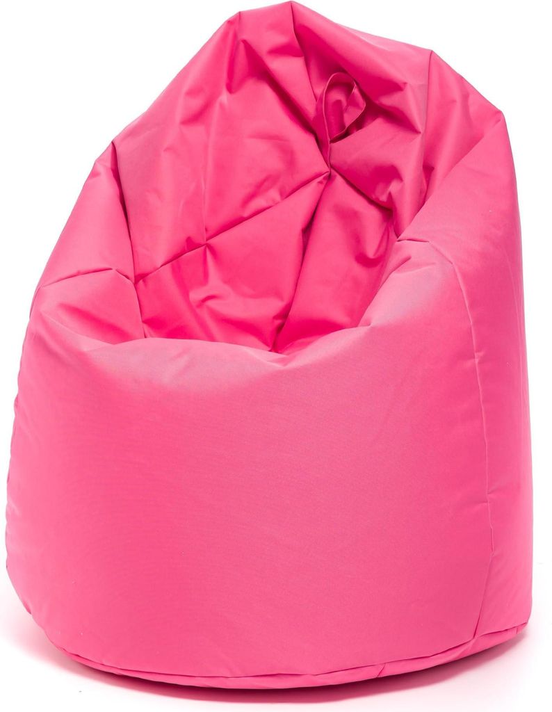 Ecopuf, Sako Pouf Sessel Outdoor, Sitzsack Kinder, XL, Rosa Nc10