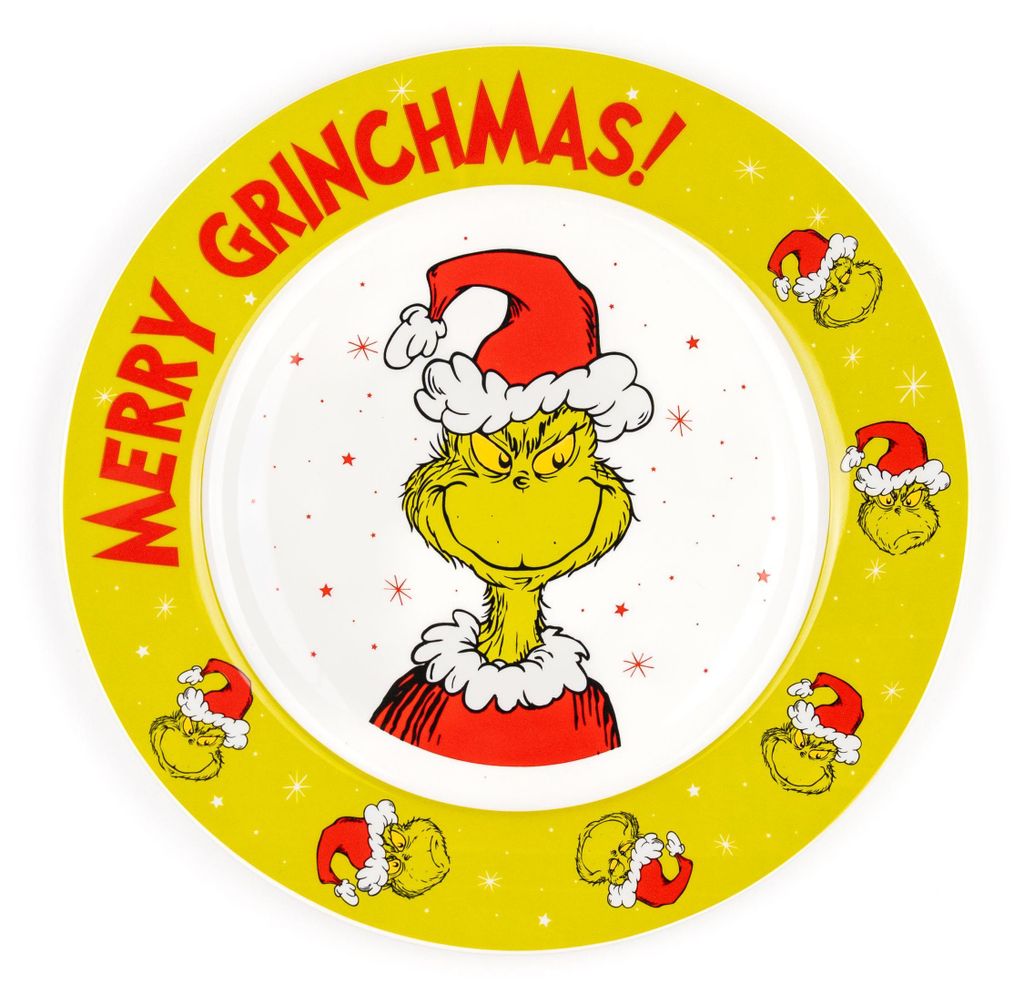 The Grinch Weihnachtsteller - Merry Grinchmas Weihnachten Produktbild 