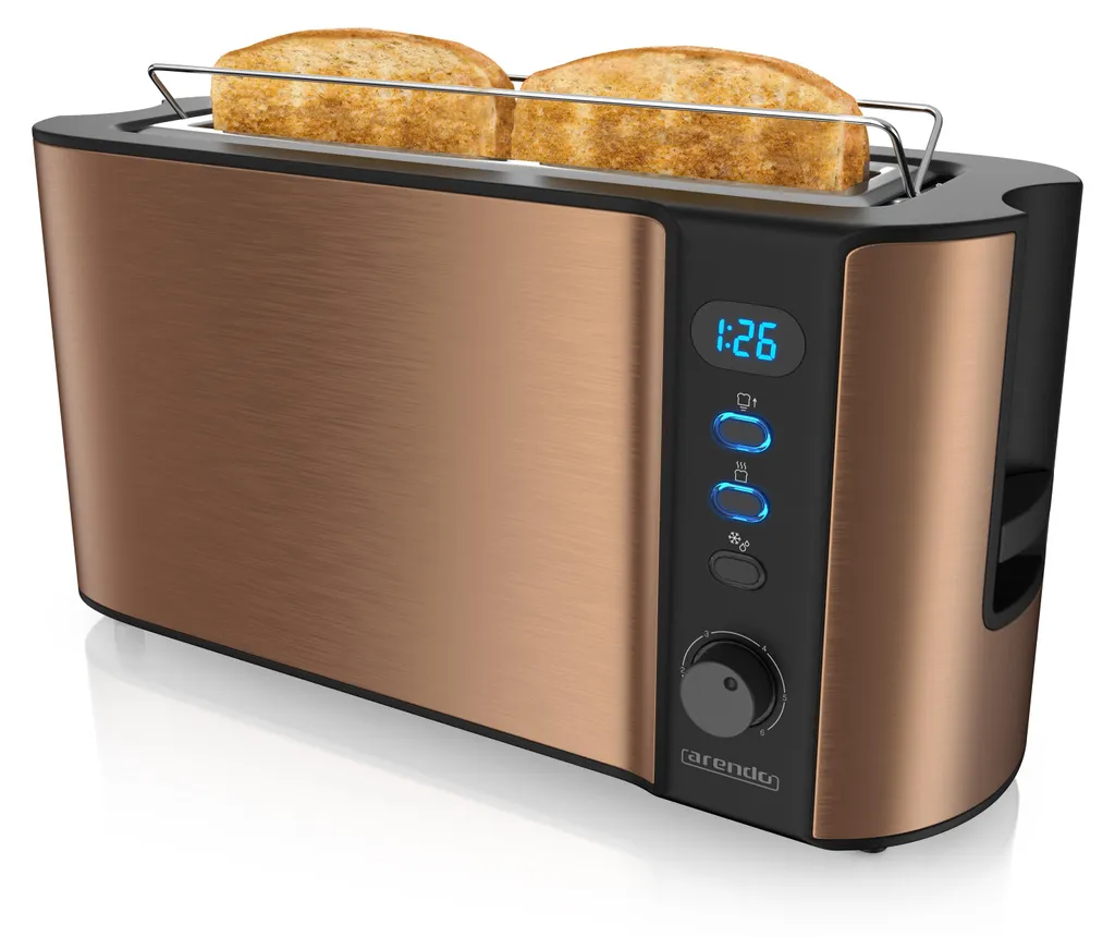 Cloer 3211 Tostapane Per 2 Fette, 825 W, Scaldapanini Integrato