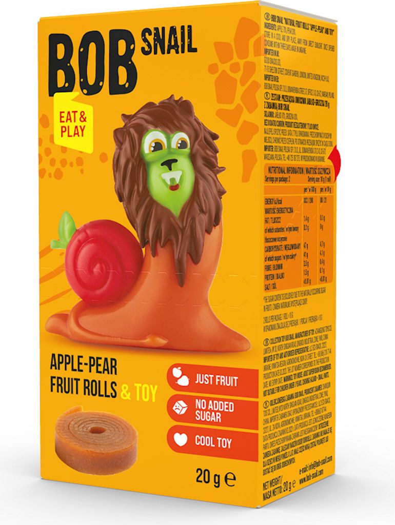JEDZTE SA A ZAHRAJTE SA JABLKO-HRUŠKA S BEZLEPKOVOU HRAČKOU Obrázok produktu 