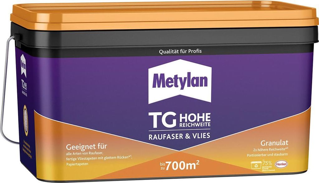 Metylan TG Hohe Reichweite Raufaser & Vlies Ganulat 5kg Produktbild 