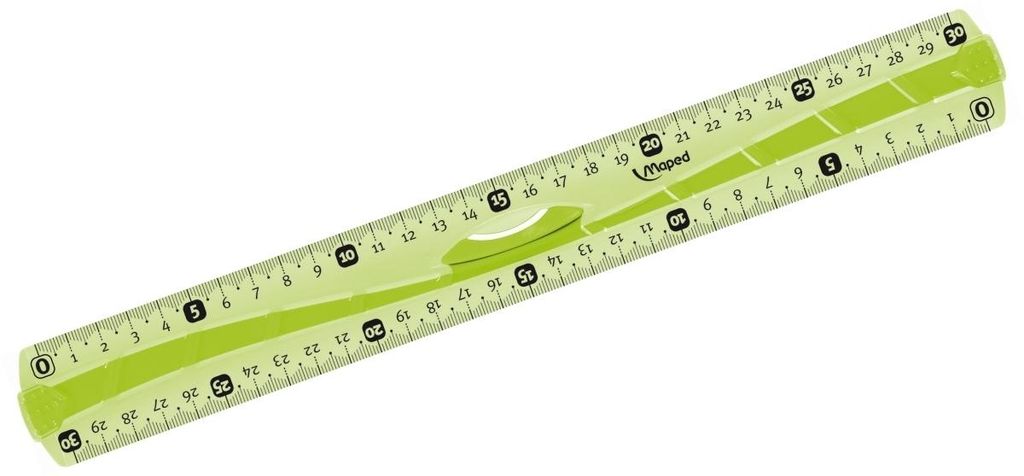 Maped 244130 Règle plate Flex, 300 mm, en plastique, avec Image du produit 