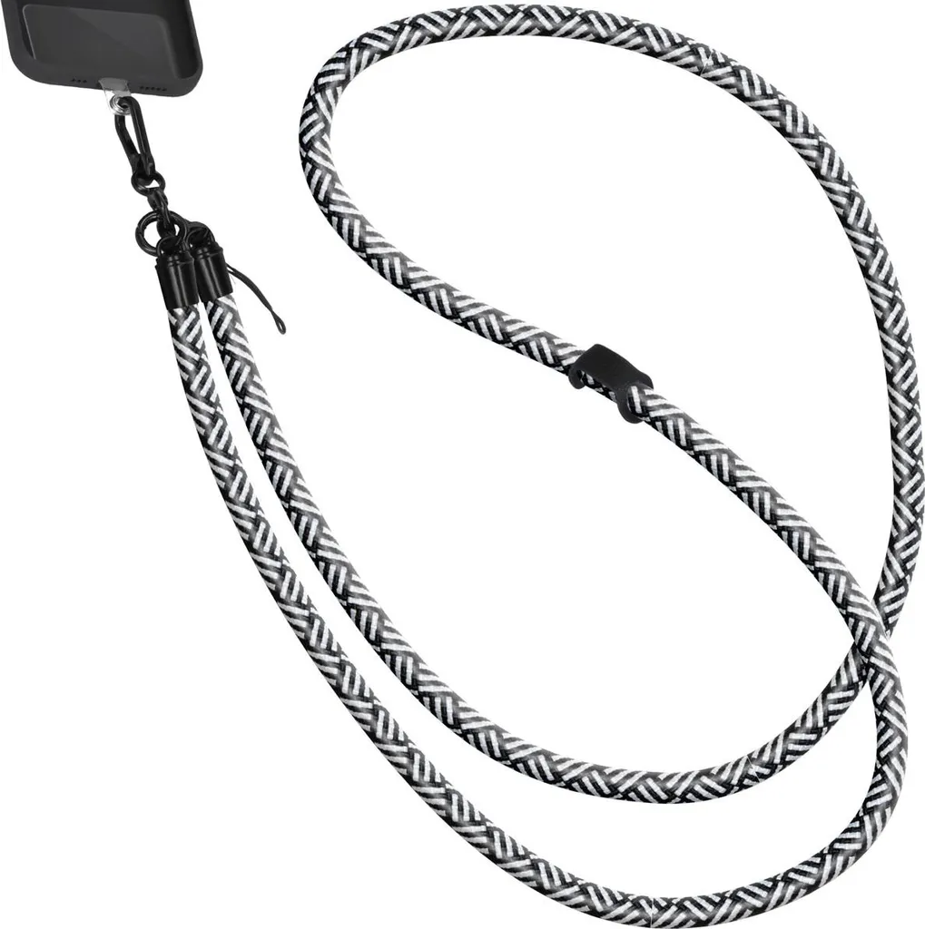 imoshion Cavo telefonico universale taglia unica - spessore 10 mm - Nero / Bianco